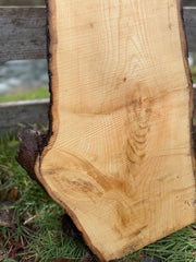 Live Edge Ash 56" x 16" x 3"