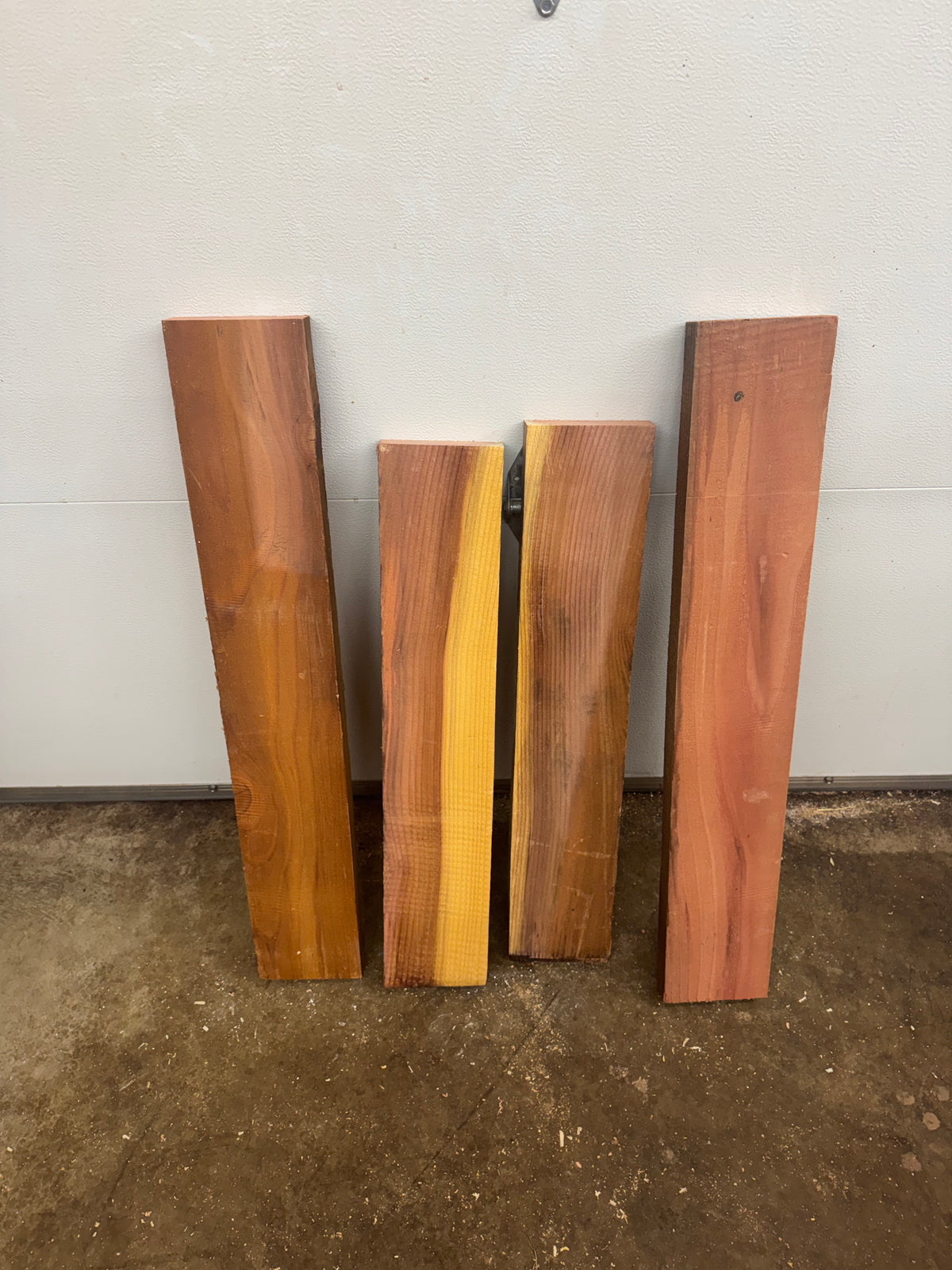 Giant Sequoia Redwood Project Board Bundle – 4 Pieces