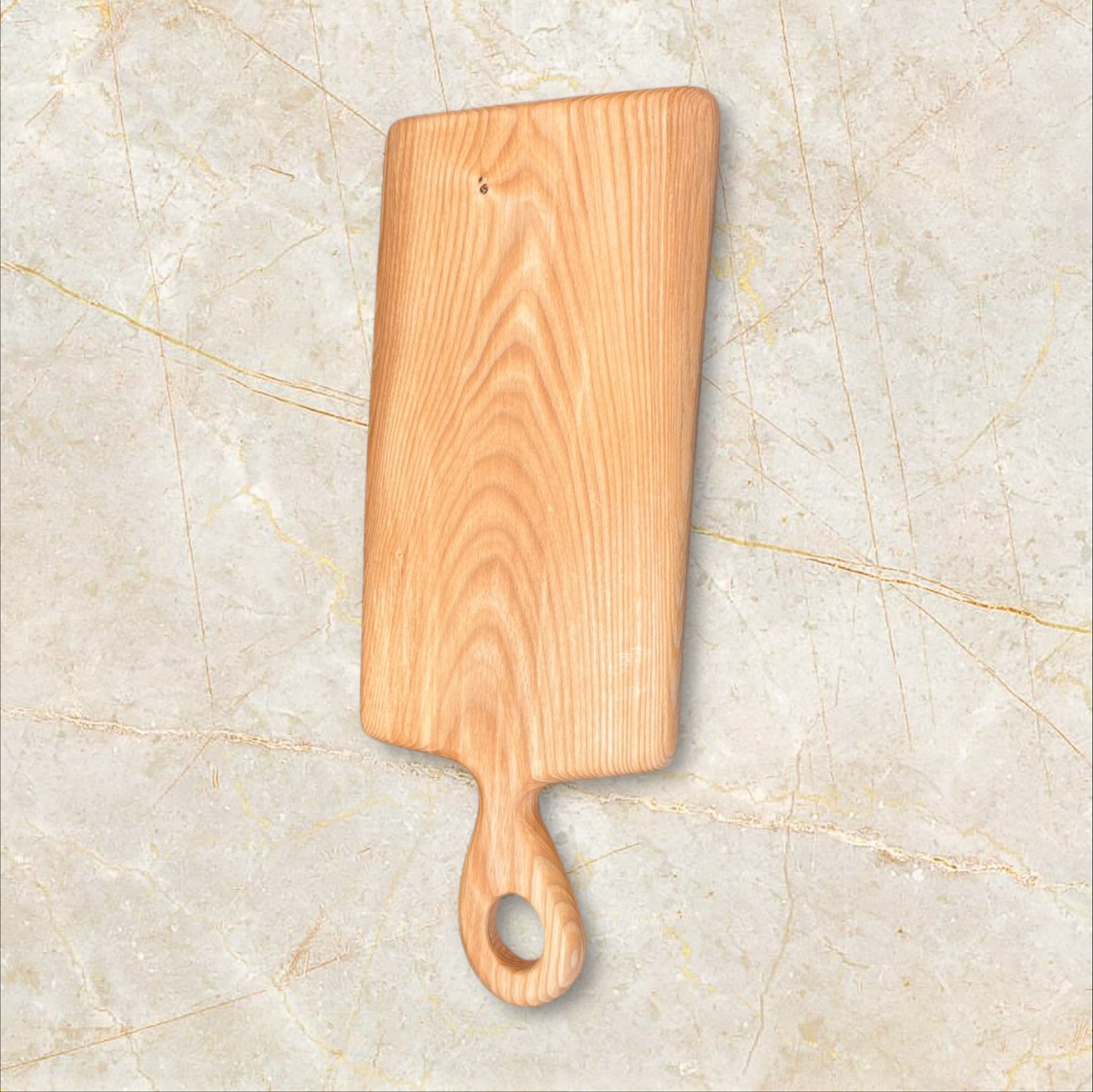 Live Edge Ash Charcuterie Board — 19.5” × 8” × .75”