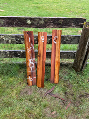 Giant Sequoia Redwood - 35" x 6" x 1.75" - Live Edge - Shelf Boards