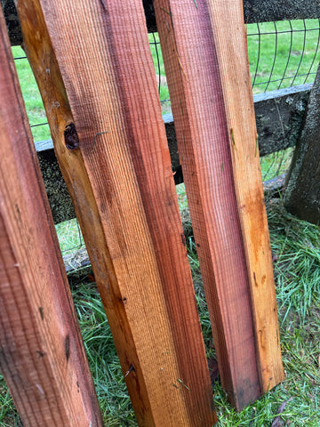Giant Sequoia Redwood - 35" x 6" x 1.75" - Live Edge - Shelf Boards