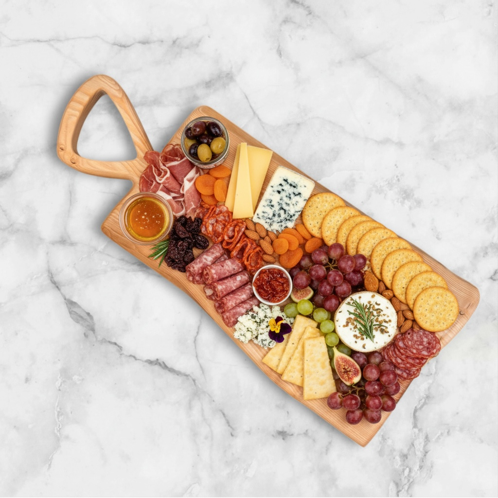 Ash Wood Grazing Board — Salvaged & Handcrafted in Oregon