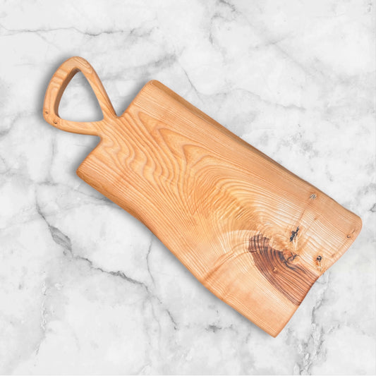 Ash Wood Grazing Board — Salvaged & Handcrafted in Oregon