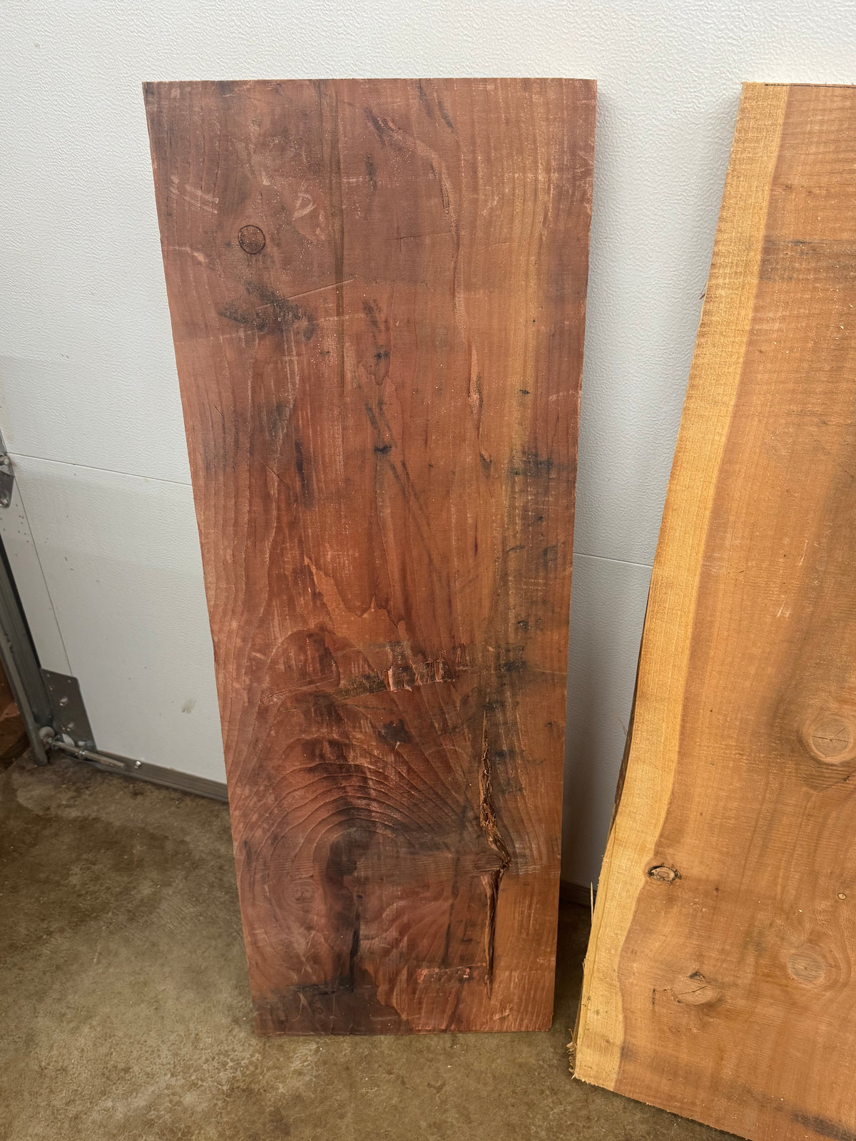Giant Sequoia Rough-Sawn Slab Bundle – 3 Pieces – 45" Long