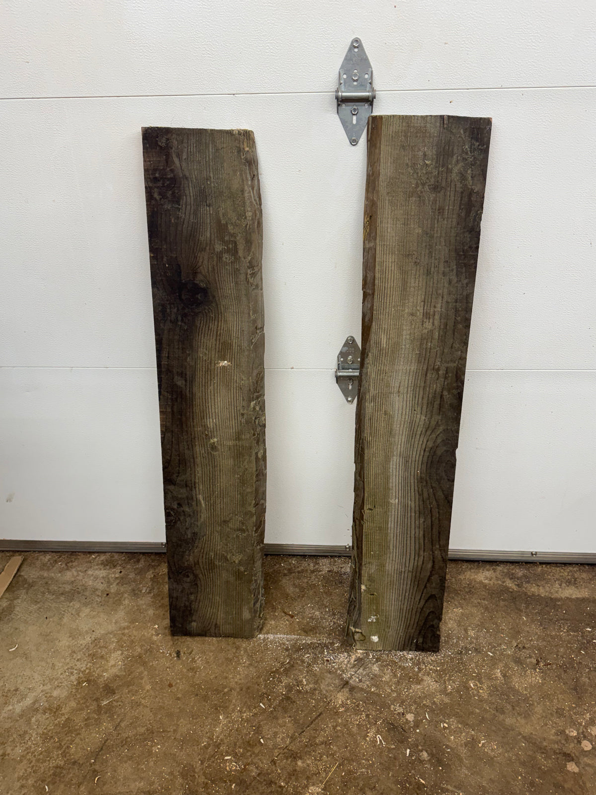 Giant Sequoia Live Edge Board Pair – 47–48" Long