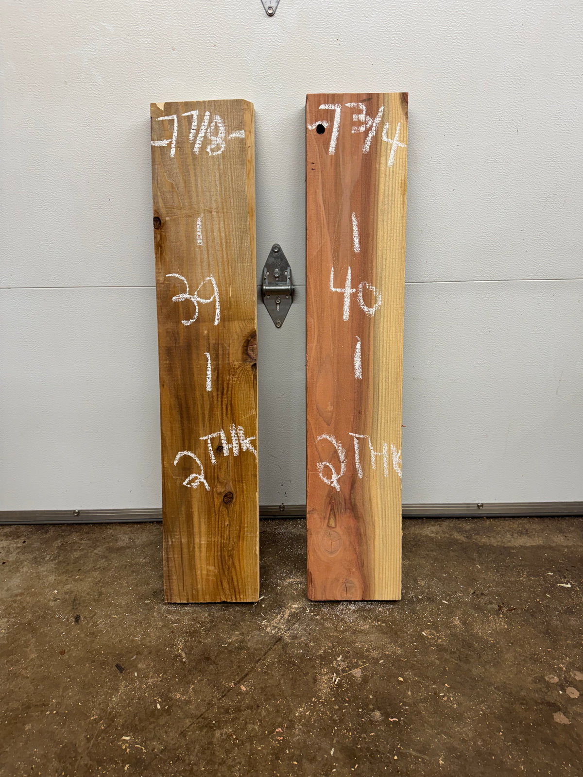 Giant Sequoia Project Board Pair – 2" Thick