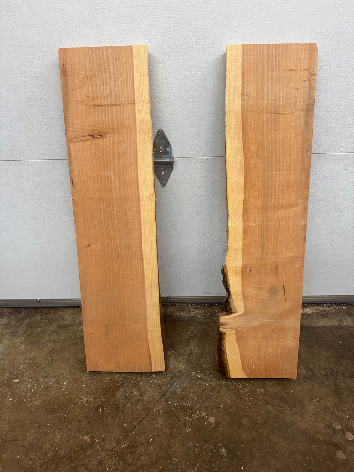 Giant Sequoia Redwood Boards – 2 Piece Set – 38" Long