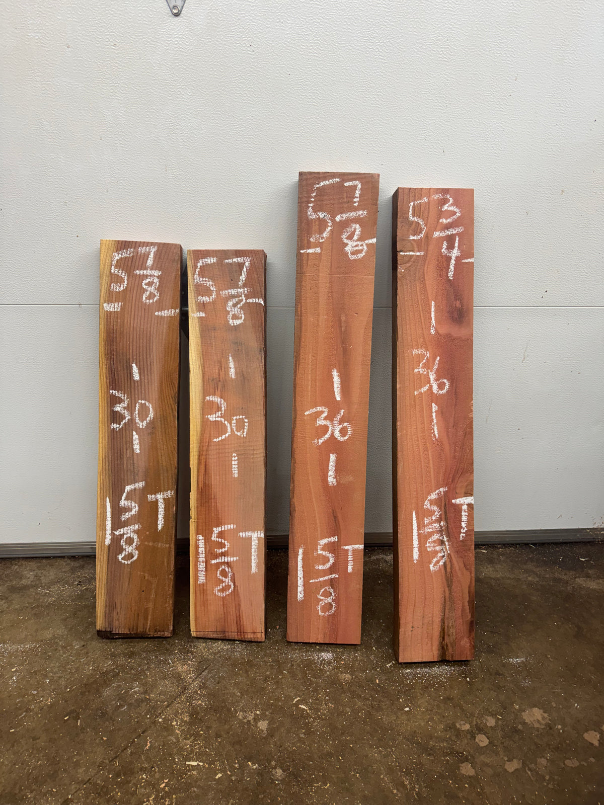 Giant Sequoia Redwood Project Board Bundle – 4 Pieces