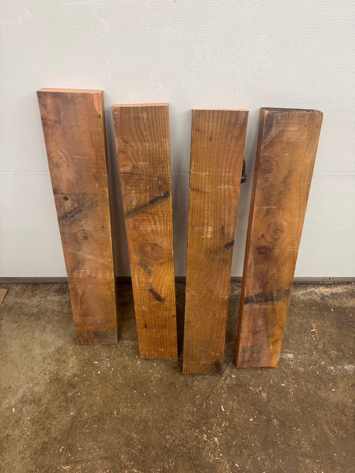 Giant Sequoia Redwood Project Board Bundle – 4 Pieces