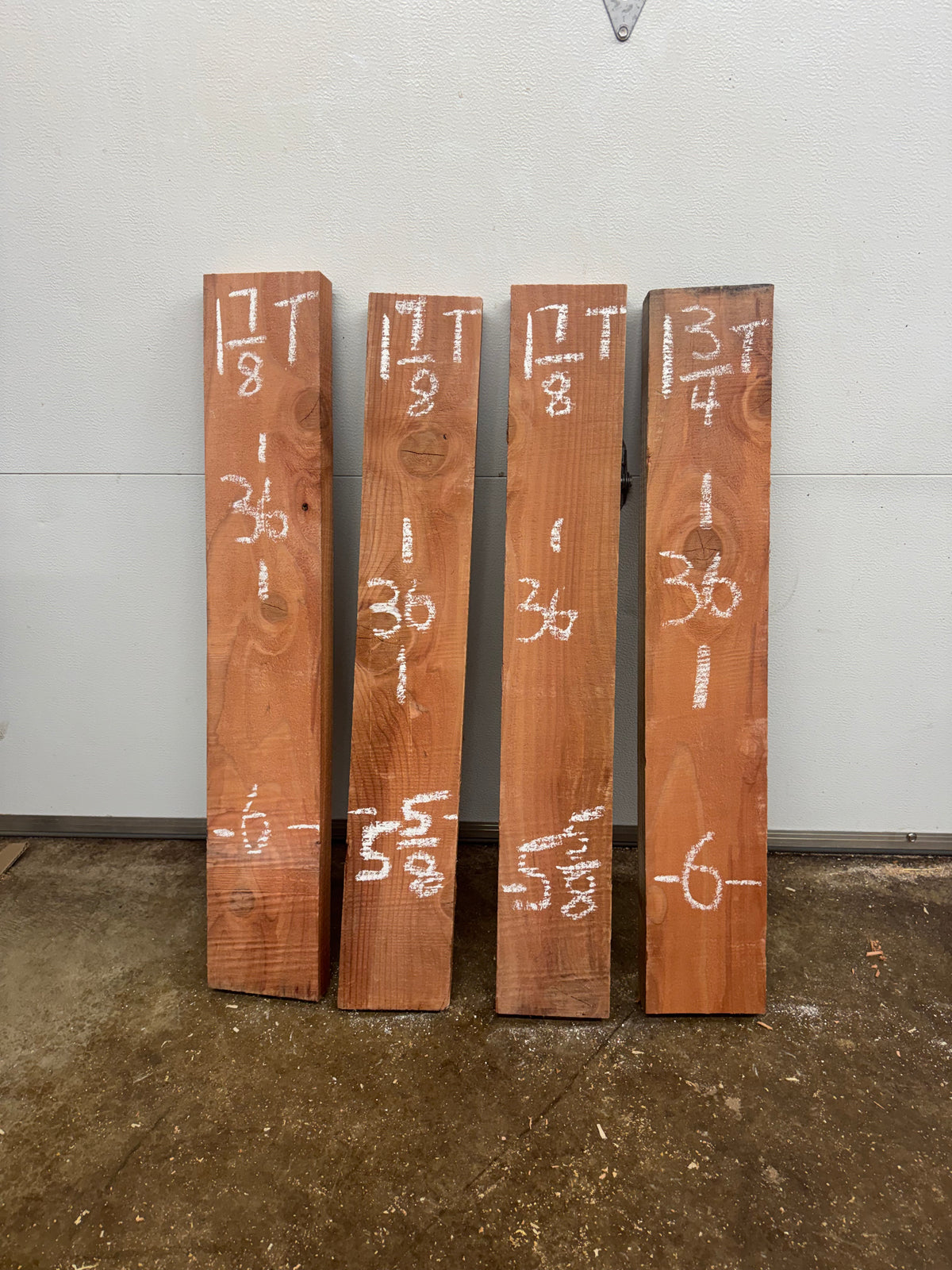 Giant Sequoia Redwood Project Board Bundle – 4 Pieces