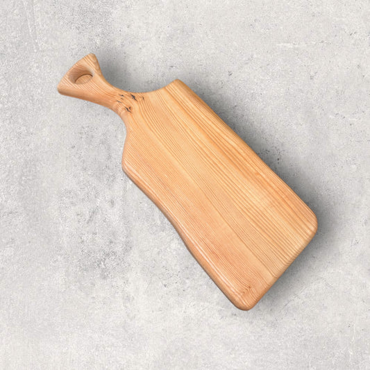 Live Edge Ash Charcuterie Board — 19.5” × 7.5” × 0.875”