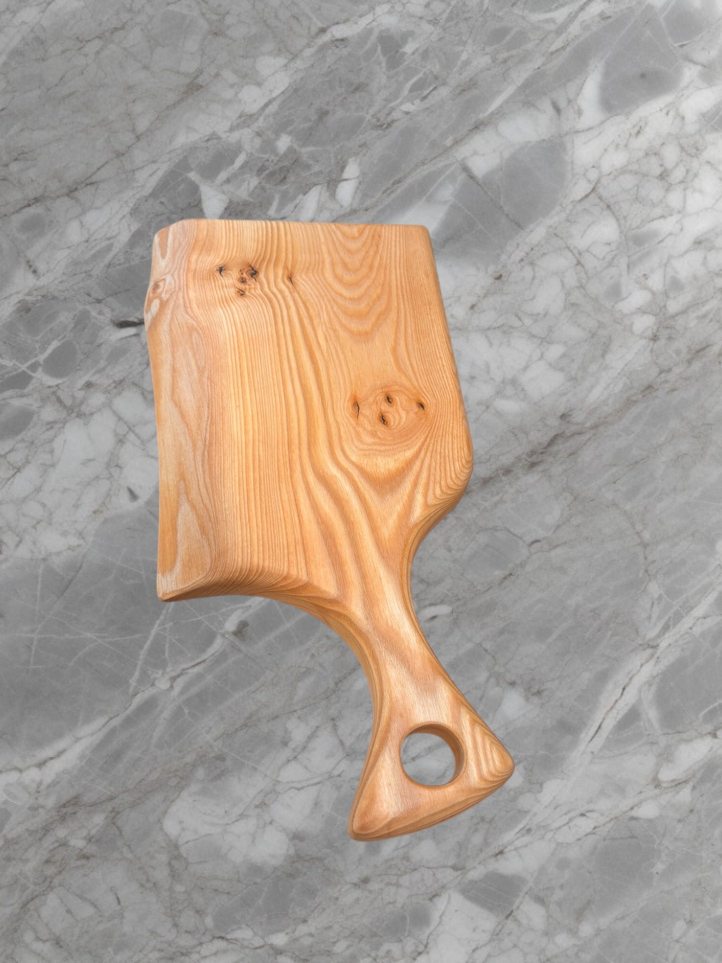 Live Edge Ash Charcuterie Board — 19” × 10” × 1”