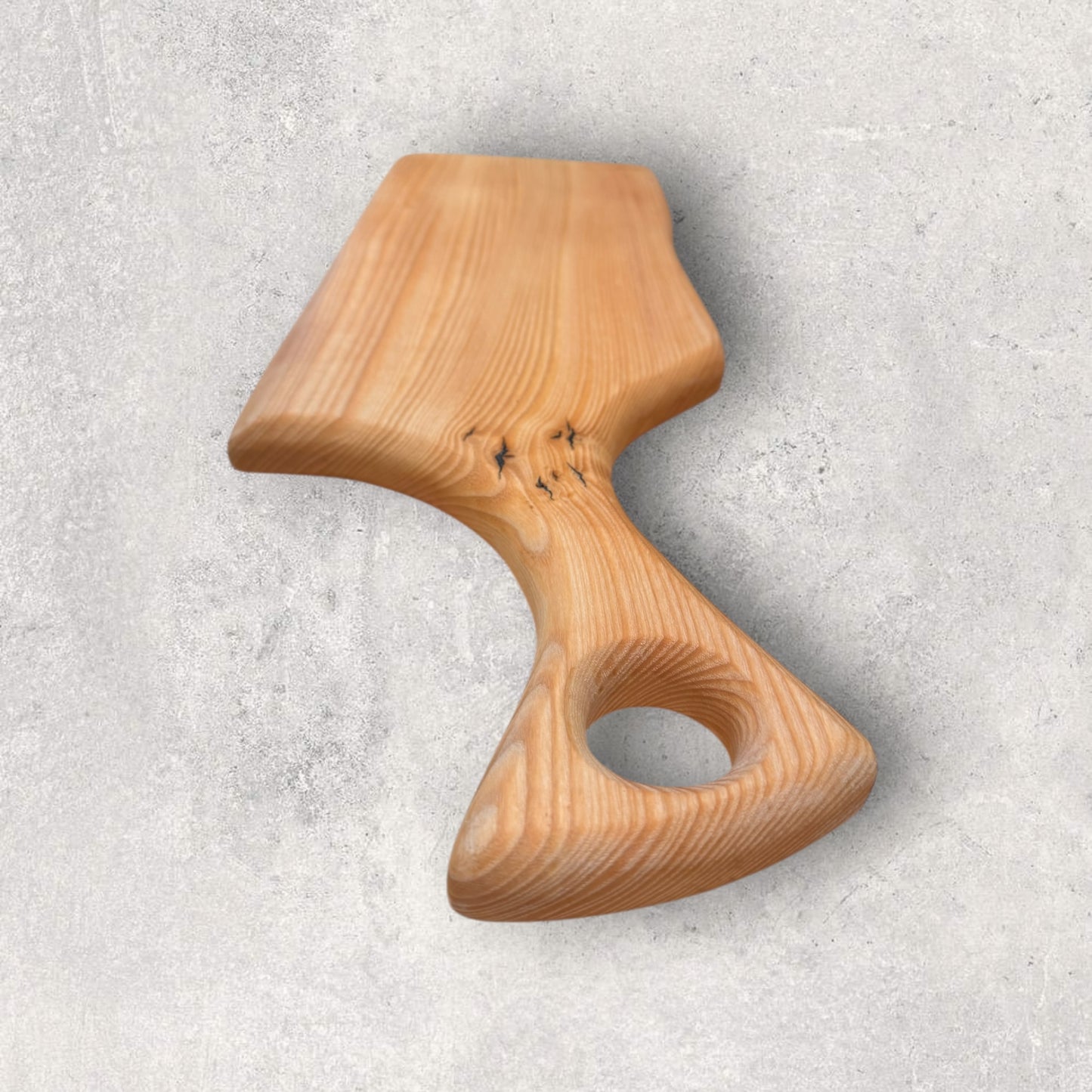 Live Edge Ash Charcuterie Board — 19.5” × 7.5” × 0.875”