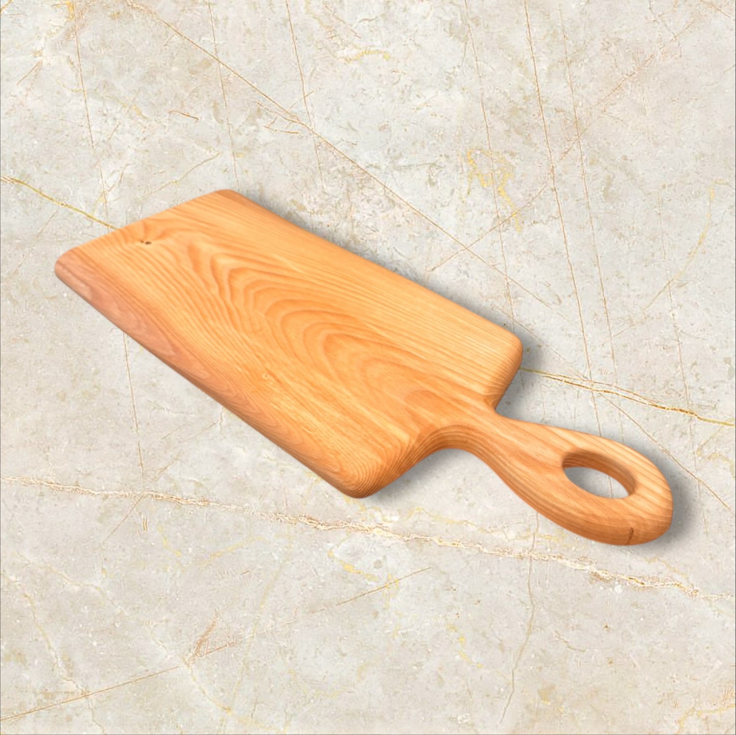 Live Edge Ash Charcuterie Board — 19.5” × 8” × .75”