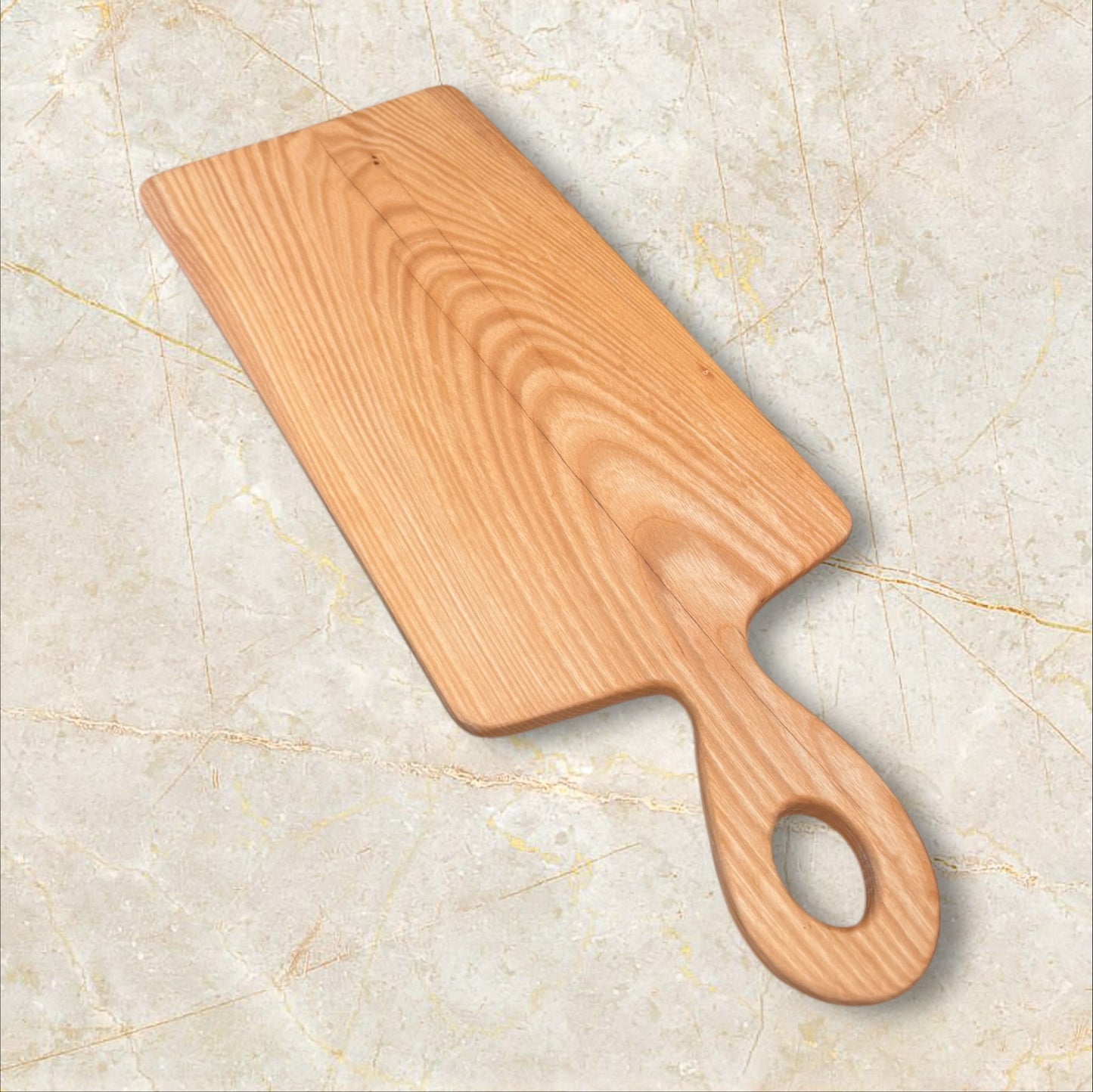 Live Edge Ash Charcuterie Board — 19.5” × 8” × .75”