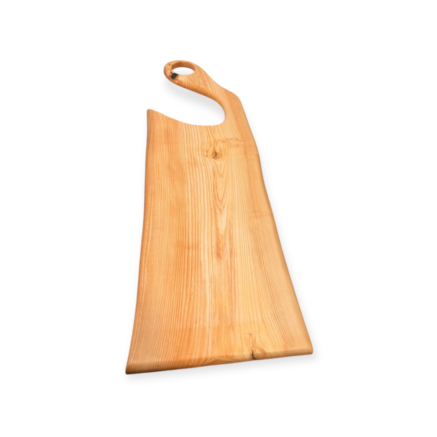 Live Edge Ash Serving Board — 31” × 10” × 7/16”