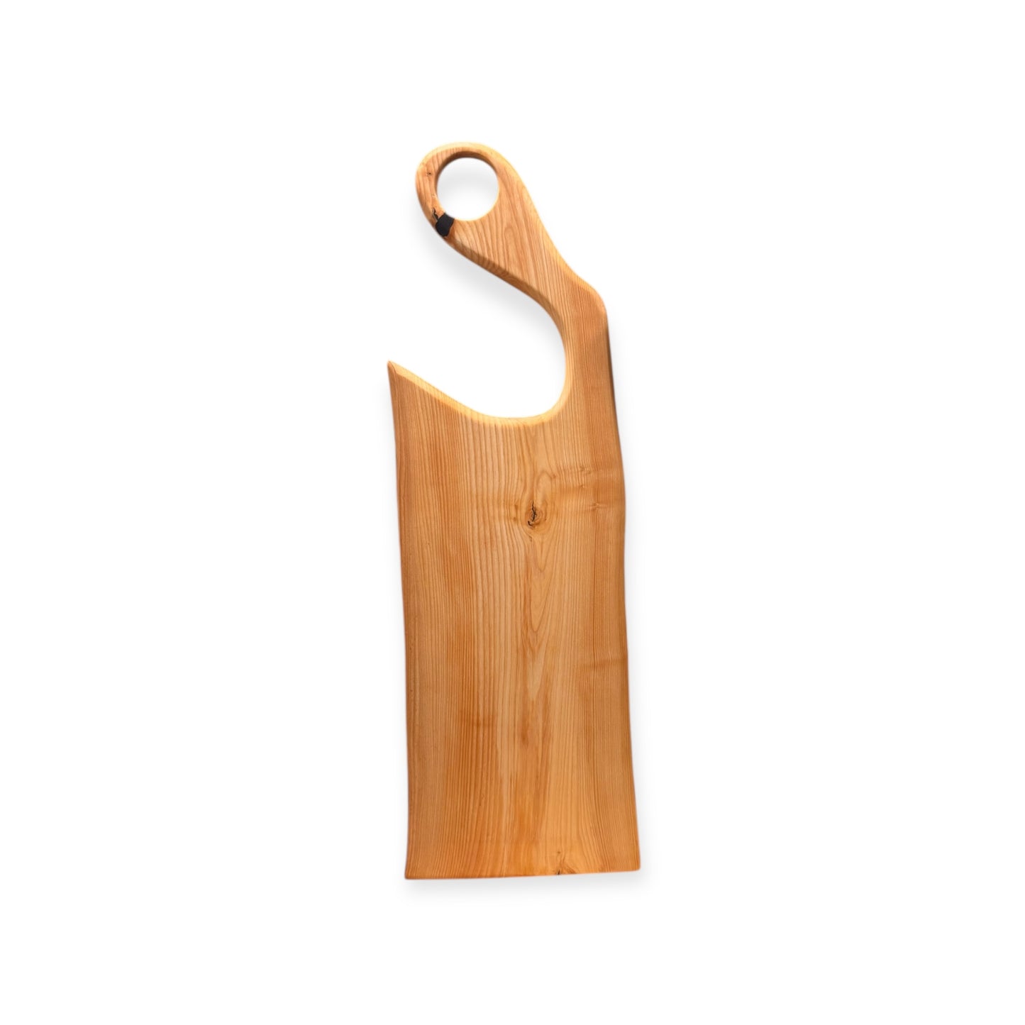 Live Edge Ash Serving Board — 31” × 10” × 7/16”