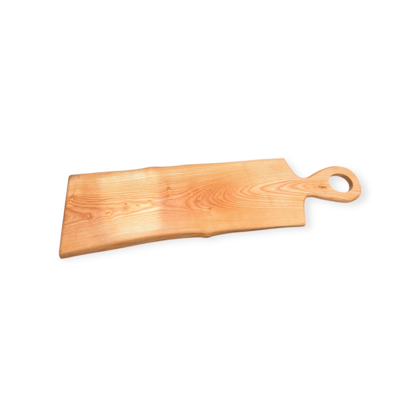 Live Edge Ash Serving Board | 40 x 10 Extra-Large Charcuterie Board