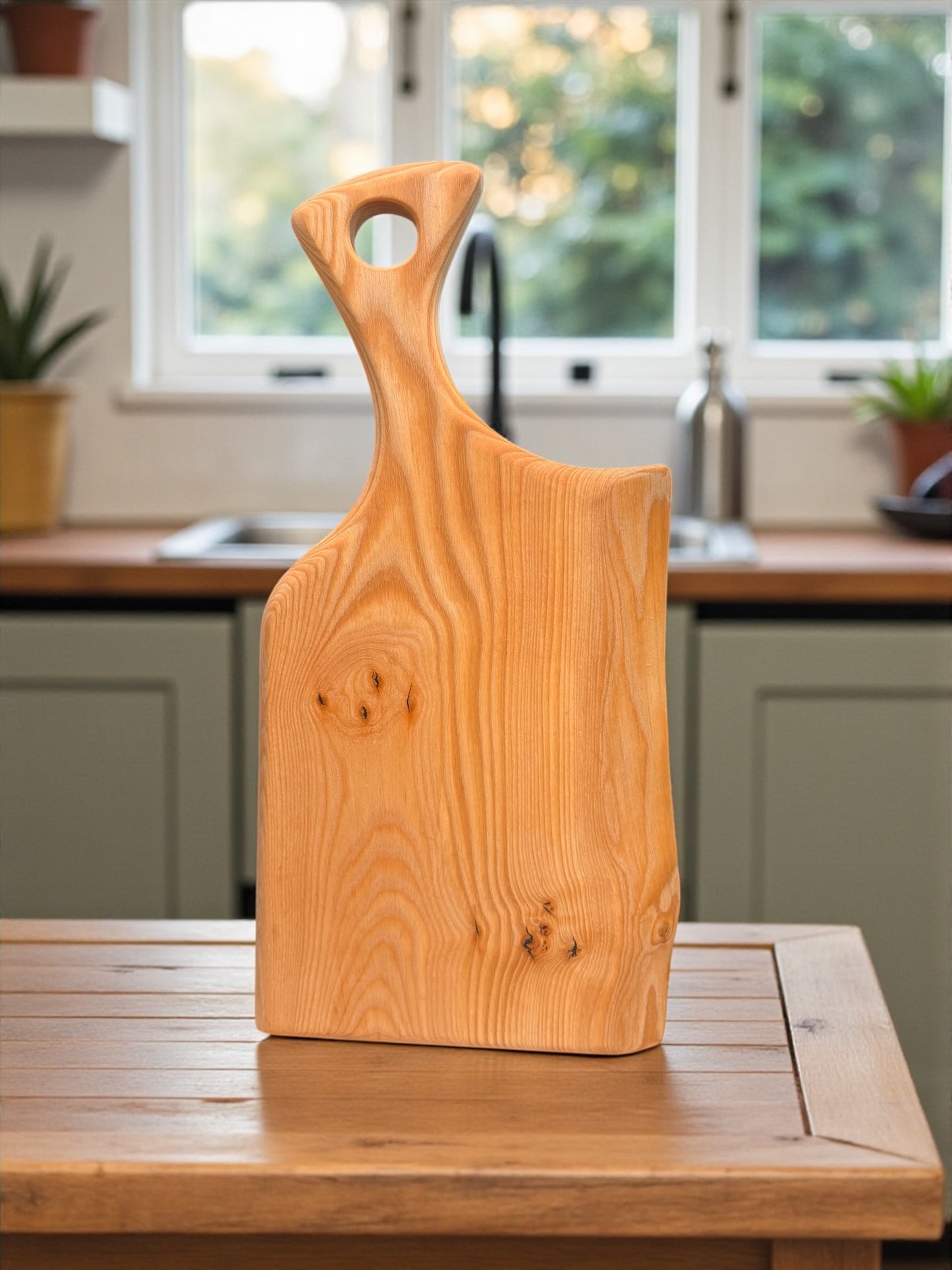 Live Edge Ash Charcuterie Board — 19” × 10” × 1”