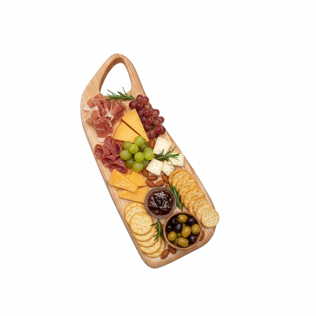 Ash Charcuterie Board — 20” × 6.5” × .875”