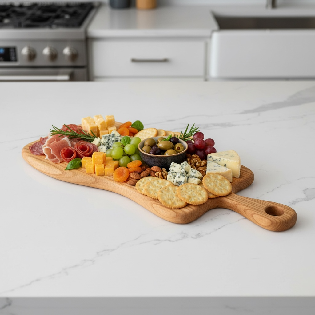 Ash Serving Board — 18” × 6” × 5/8”