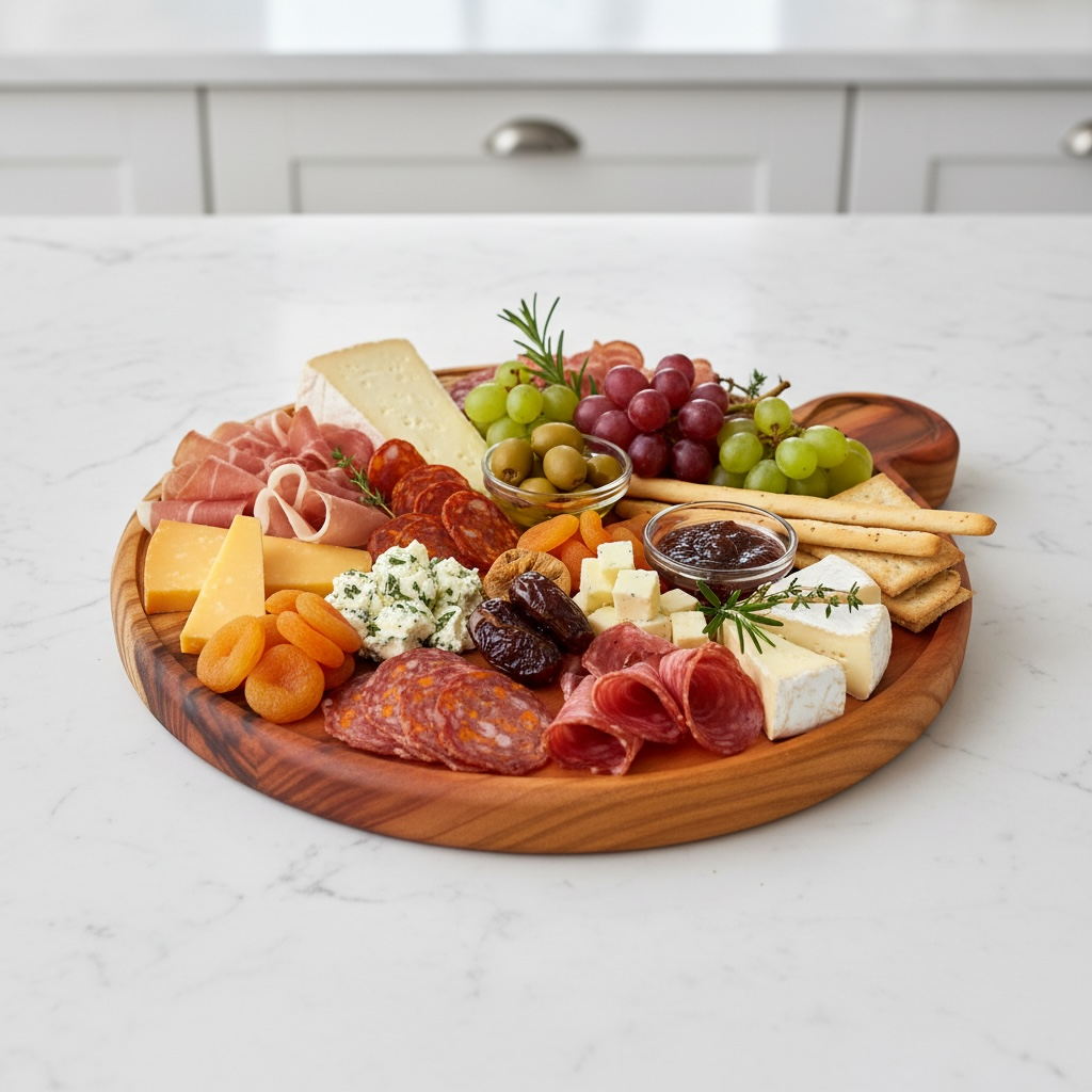 Giant Sequoia Redwood Serving Board — 15.75” × 13” × 1.375”