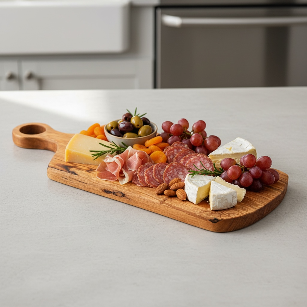 Spalted Maple Serving Board — 19” × 8” × 7/8”