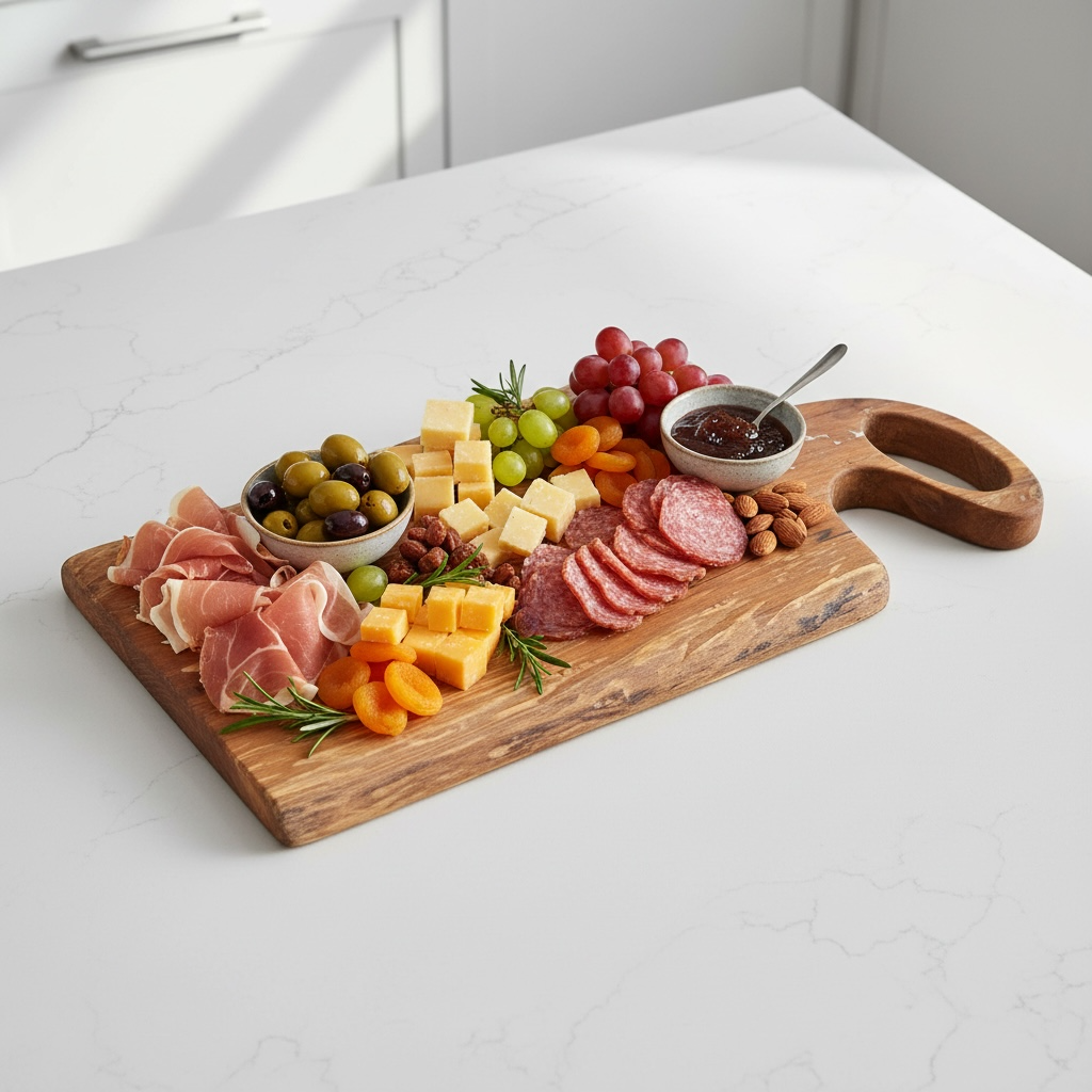 Spalted Maple Serving Board — 19” × 9” × 7/8”