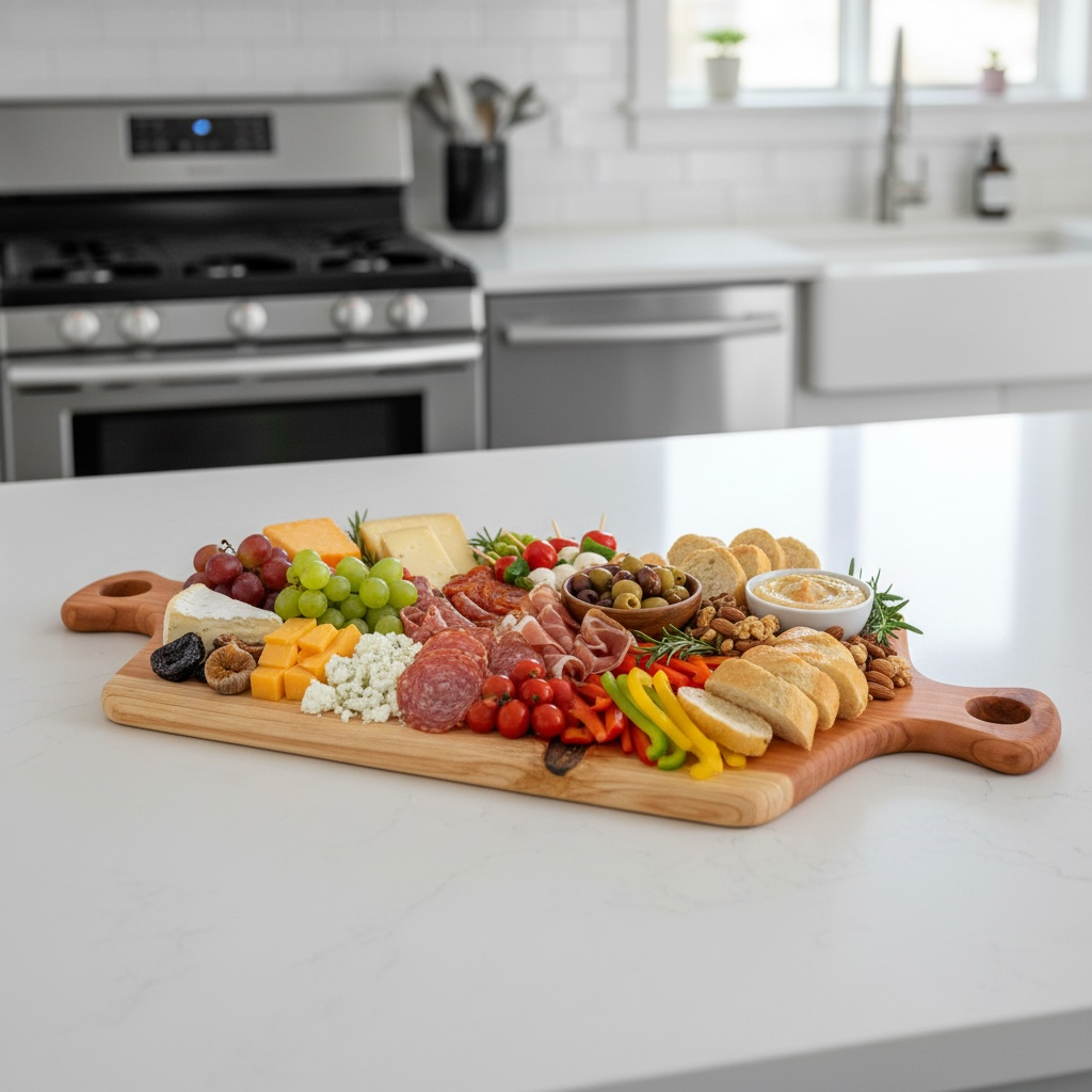 Giant Sequoia Redwood Serving Board — 34” × 16.5” × 1”