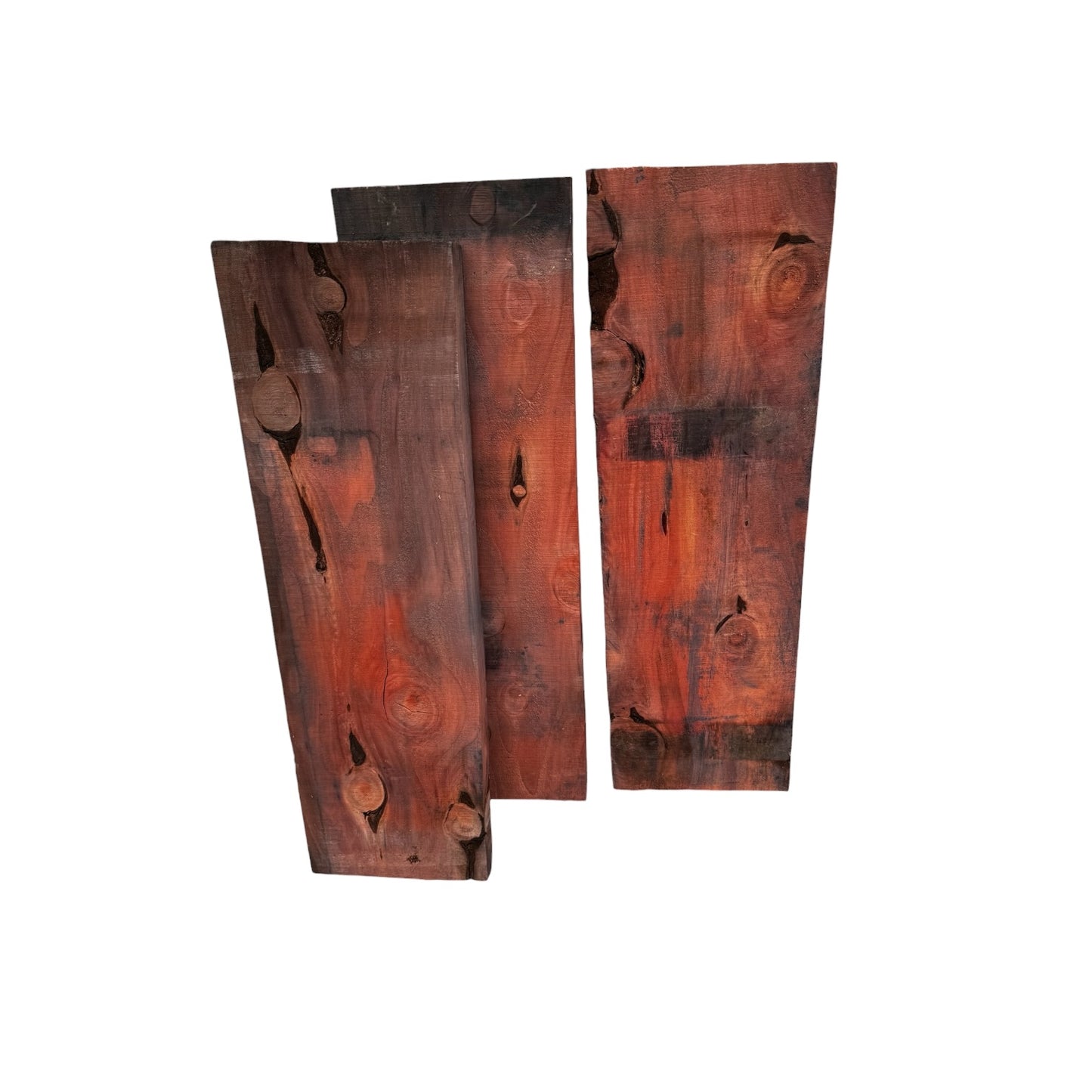 Giant Sequoia Redwood Slab Bundle | 7 Pieces | 35" Craft Boards