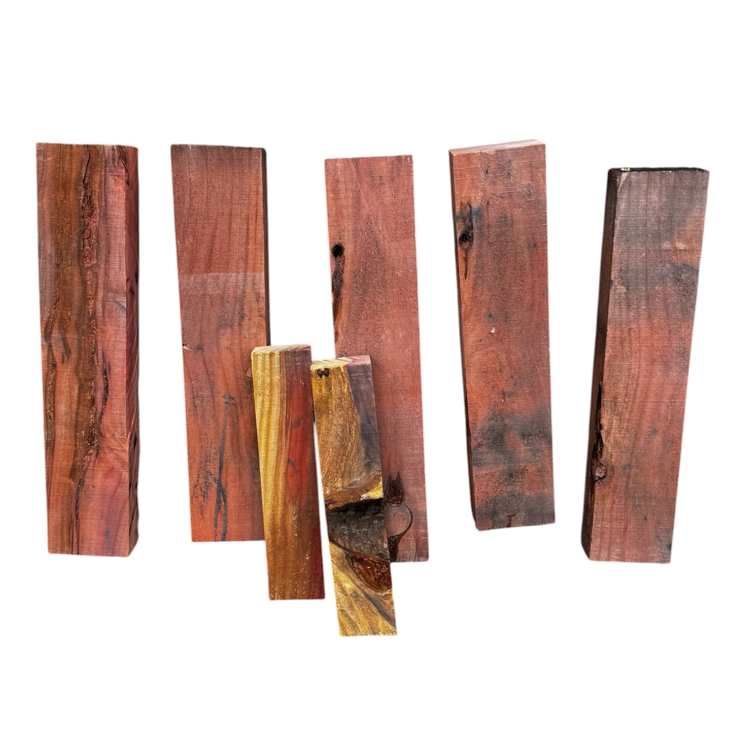 Giant Sequoia Redwood Lumber Bundle | Turning Blanks + 2x4s | 7 Pieces