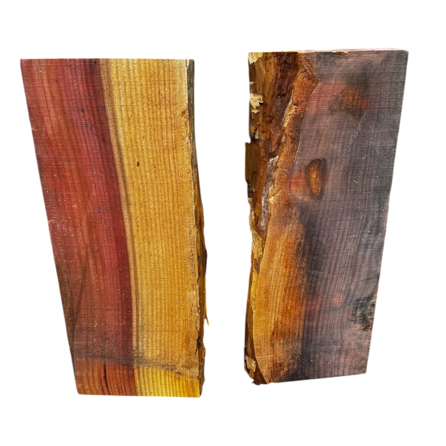 Giant Sequoia Redwood Live Edge Board Bundle | 2 Pieces