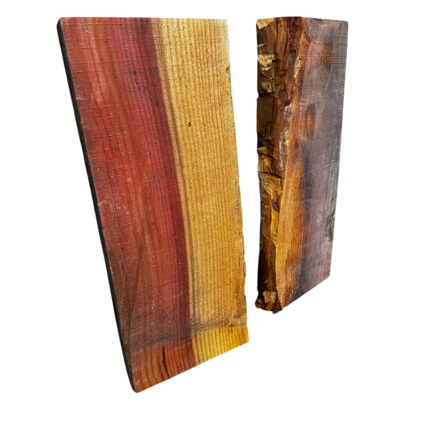 Giant Sequoia Redwood Live Edge Board Bundle | 2 Pieces